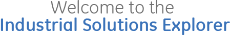 Industrial Solutions | Solutions Explorer